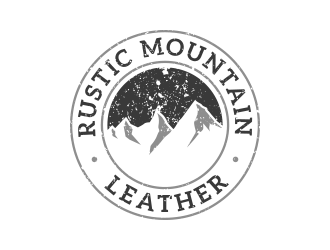 Rustic Mountain Leather logo design by lexipej