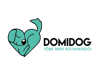 DomiDog - Több, mint kutyapanzió! logo design by JessicaLopes