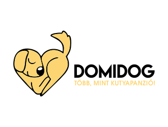 DomiDog - Több, mint kutyapanzió! logo design by JessicaLopes