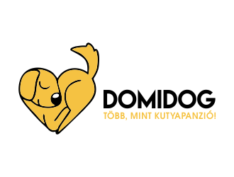 DomiDog - Több, mint kutyapanzió! logo design by JessicaLopes
