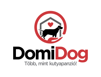 DomiDog - Több, mint kutyapanzió! logo design by cikiyunn