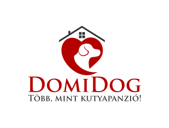DomiDog - Több, mint kutyapanzió! logo design by ingepro