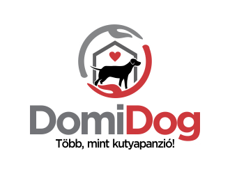 DomiDog - Több, mint kutyapanzió! logo design by cikiyunn