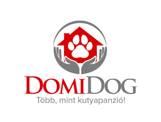 DomiDog - Több, mint kutyapanzió! logo design by kunejo