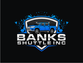 Banks Shuttle Inc. logo design by veter