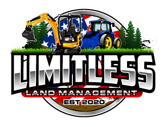 Limitless Brush Clearing/Land Management logo design by AamirKhan