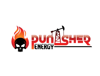 Punisher Energy  logo design by dgawand
