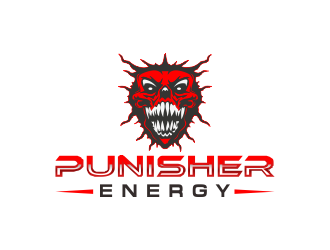 Punisher Energy  logo design by MUNAROH