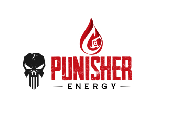 Punisher Energy  logo design by MRANTASI