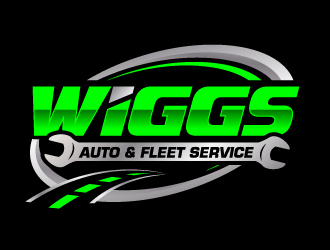 Mike Wiggs Auto & Fleet Service logo design by jaize