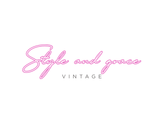 Style and grace vintage  logo design by asyqh