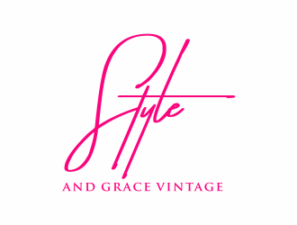 Style and grace vintage  logo design by christabel
