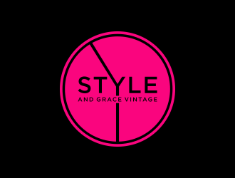 Style and grace vintage  logo design by christabel