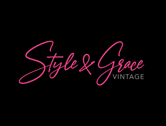 Style and grace vintage  logo design by kunejo