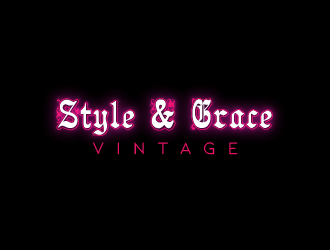 Style and grace vintage  logo design by axel182