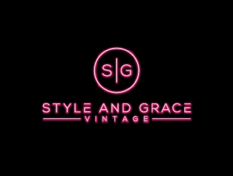 Style and grace vintage  logo design by Lovoos