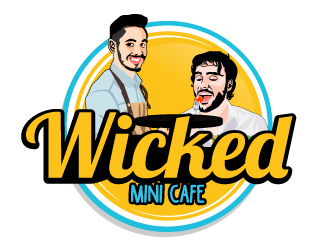 Wicked Mini Cafe logo design by AamirKhan