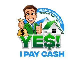 YES! I PAY CASH logo design by ingepro
