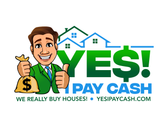 YES! I PAY CASH logo design by ingepro