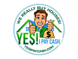 YES! I PAY CASH logo design by ingepro