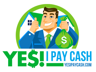 YES! I PAY CASH logo design by Joms