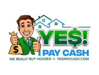 YES! I PAY CASH logo design by ingepro