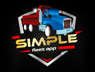 Simple Fleet App logo design by bayudesain88