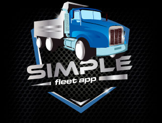 Simple Fleet App logo design by bayudesain88