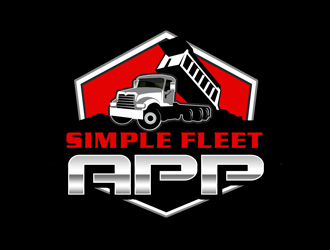 Simple Fleet App logo design by kunejo