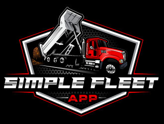 Simple Fleet App logo design by Suvendu