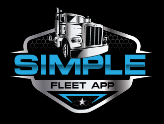 Simple Fleet App logo design by Upoops