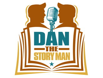 Dan the Story Man logo design by DreamLogoDesign