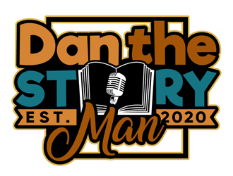 Dan the Story Man logo design by DreamLogoDesign