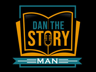 Dan the Story Man logo design by DreamLogoDesign