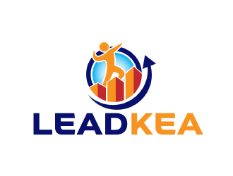 Leadkea logo design by AamirKhan