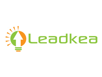 Leadkea logo design by Upoops