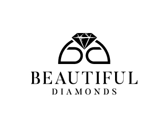 Beautiful Diamonds logo design by dgawand