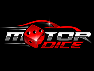 Motor Dice logo design by DreamLogoDesign