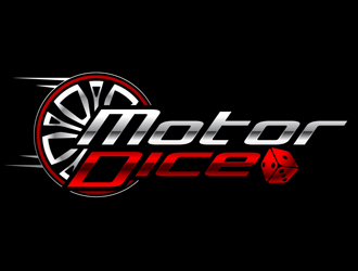 Motor Dice logo design by DreamLogoDesign