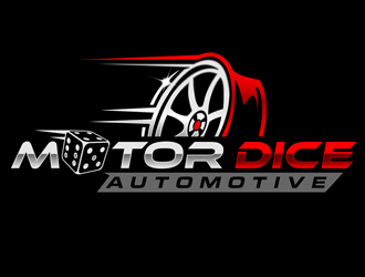 Motor Dice logo design by DreamLogoDesign
