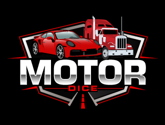 Motor Dice logo design by AamirKhan
