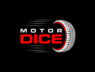 Motor Dice logo design by GassPoll