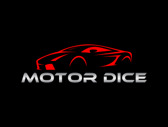 Motor Dice logo design by GassPoll
