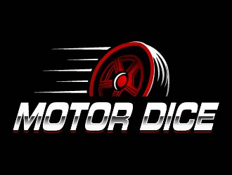 Motor Dice logo design by Suvendu