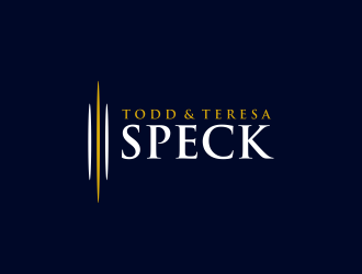 T Speck - Todd & Teresa Speck - Speck Realtors logo design by GassPoll