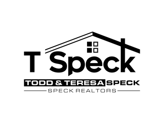 T Speck - Todd & Teresa Speck - Speck Realtors logo design by ValleN ™