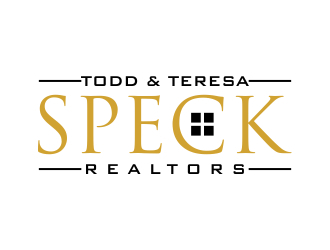 T Speck - Todd & Teresa Speck - Speck Realtors logo design by cikiyunn
