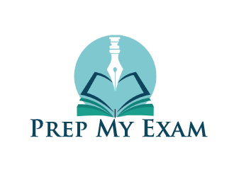 Prep My Exam logo design by AamirKhan