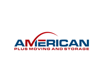 American Plus Moving and Storage  logo design by muda_belia