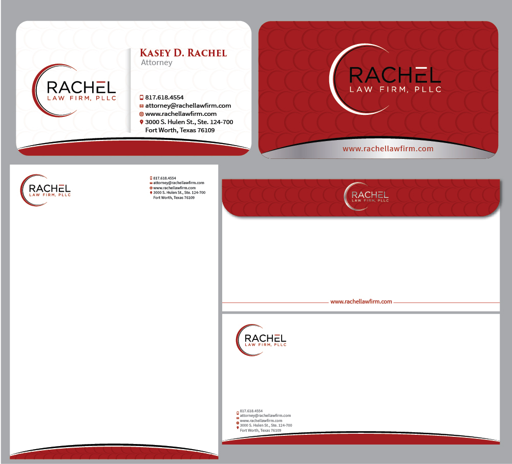 Rachel Law Firm, PLLC logo design by PANTONE